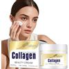 EHIOG Crema al Collagene Naturale 80ml, Crema Viso Idratante e Antirughe, Trattamento Rassodante per una Pelle Compatta ed Elastico, Idratazione Profonda, Rinforza la Barriera Cutanea