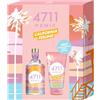 4711® Remix California Feeling I Set regalo - agrumato - fruttato - floreale - per un'estate indimenticabile I Eau de Cologne 100ml & Bodylotion 75ml