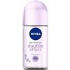 Nivea Double Effect Viola Anti-Transpirant Roll-on, confezione da 6 (6 x 50 ml)