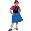 Disguise Disney - Costume ufficiale da Anna di Frozen 2, per bambine, costume di carnevale da principessa, taglia S