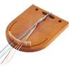 BENECREAT - Kit per realizzare braccialetti in legno, strumento per intreccio multicorda, per braccialetti dell'amicizia e gioielli fai da te, creazione di braccialetti artigianali