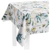 LILENO HOME Tovaglia lavabile al metro, 100 x 140 cm (bordo tagliato), motivo foresta di conifere, impermeabile, ideale come tovaglia o runner da tavola per tenda da birra