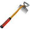 Colrid Estirpatore Erbacce Professionale 11 Denti Acciaio Inox - Attrezzo da Giardino con Manico Lungo 35.5cm | Rimozione Radici Profonde per Tarassaco | Impugnatura Ergonomica Antiscivolo