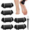 Haxisii Testine di ricambio per pedicure, 7 pezzi, kit di ricarica per pedicure, extra grossolana, grossa, fine e grossa, con spazzola per la pulizia, compatibile con lima per piedi Ratukall/Essy/Pedi