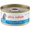 Almo Nature 70g 5 + 1 gratis! 6 x 70 g Almo Nature HFC Natural Alimento umido per gatto - HFC Natural Tonno, Pollo e Formaggio