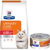 Hill's Prescription Diet 8 kg Hill's Prescription Diet Crocchette per gatti + 6 x 82 g umido gratis! - c/d Multicare Stress Urinary Pollo Crocchette + c/d Urinary Stress Spezzatino Pollo umido