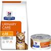 Hill's Prescription Diet 8 kg Hill's Prescription Diet Crocchette per gatti + 6 x 82 g umido gratis! - c/d Multicare Urinary Care Crocchette + c/d Multicare Urinary Care Spezzatino umido