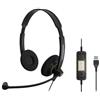 SENNHEISER - SC 60 USB ML Cuffie ad Archetto con Microfono Colore Nero
