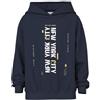 NAME IT Nkmvelten LS RLX Sweat Wh Unb, Blazer Blu Marine, 146-152 Bambino