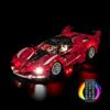 BrickBling Kit luce telecomando compatibile con Lego Ferrari FXX K 42212 (senza modello), set di illuminazione a LED, compatibile con Lego Ferrari FXX K giocattolo creativo