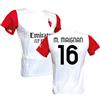 ACM 1899 AC Milan Maglia Bianca M. Maignan 16 Replica Ufficiale 2025/2026, Away, Adulto e Bambino (IT, età, 10 Anni, Bianco)