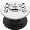 Ting Tong Thailandia Koh Phi Pi Thailandia Tartarughe di Mare Isola Ricordo PopSockets PopGrip Adesivo