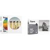 Polaroid - 6021 - Color Film For 600 - Round Frame & - 6001 - Pellicola istantanea nero e bianco per i-Type