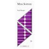 Miss Sophie UV Gel Wraps Aubergine Smalto adesivo 1 pz.