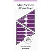 Miss Sophie Pellicola uv per unghie Aubergine Smalto adesivo 1 pz.