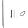 LiXiongBao Galaxy Tab S7 FE Penna Stilo di Ricambio Per Samsung Galaxy Tab S7 / S7+ Plus s Pen con Pennini SenzaBluetooth (Argento)