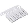 Fox Run - Ganci per bucato, 0,6 x 5,7 x 13,3 cm, colore: Bianco