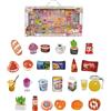 Bizak Mini World Pack 60 Accessori - Set di Mini Collezionabili da Cucina, +6 anni (64502003)