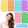 DUTIFUL Bigodini Riccioli a Spirale Styling Kit 30 Pezzi Bigodini Spirale con 1 Ganci di Styling Riccioli a Spirale Kit Senza Calore Bigodini Magici per Tutte Le Lunghezze Dei Capelli