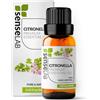 SenseLAB Olio essenziale di Citronella - Olio di Citronella Terapeutico Naturale e Puro al 100% per Umidificatore e Diffusore di Aromaterapia Protezione per esterni Olio Rilassante e Lenitivo (10 ml)