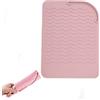 FIBOUND 1 Pratello in Silicone Termoresistente per Styling Capelli - Superficie Antiurto per Piastre e Arricciacapelli - Base Antiscivolo Protegge - Misura Universale per Attrezzi di Diversi Marchi.