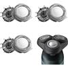 Quvxzy 3 testine di ricambio SH50/30 per Philips, testine compatibili con Philips Serie 5000, 3000, 2000, 1000, lama di ricambio per Philips, sistema rotante a 360°, pulizia Facil