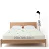 WingFly Lenzuolo di messa a terra conduttivo, Grounding Bed Sheet, Tappetino da terra secondo la norma UE, con 10% fibra d'argento e 90% cotone biologico, per Sonno Migliore Recupero Energetico (200x200cm)