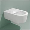 Ceramica flaminia Water Link sospeso senza brida cm. 56x36 bianco lucido di Ceramica Flaminia