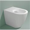 Ceramica flaminia Water Link filomuro scarico traslato senza brida cm. 56x36 bianco lucido di Ceramica Flaminia