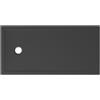 CERAMICA GLOBO Piatto doccia 70X140 Ceramica Slim H3 Globo Docciatre Plus Nero Opaco - Cod. Articolo: DTP140NP