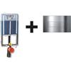 ITS TODINI Kit completo di cassetta incasso Ideafix e placca cromo di Its Todini - Cod. Articolo: 20.18/C/CR