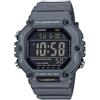 Casio Orologio CASIO AE-1600H-8BVEF Digitale Silicone Grigio Chrono Sveglia 100mt