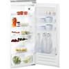 Indesit S 12 A1 D/I - Frigorifero da Incasso, 5 Ripiani Vetro con 4 Regolabili e Balconcino Portabottiglie Frigo, Frigorifero Monoporta Colore Inox - Elettrodomestici Cucina Classe E 54Lx122Hx54.5P