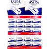 Astra Stainless, Lamette da Barba, 100 pezzi