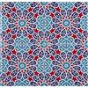 Cerames Piastrelle cucina e bagno decorate in ceramica Cerames Asli 20x20 cm | Rivestimenti Iznik colorati, 1 confezione - 0,48m2 (12 pezzi), mattonelle decorative ideale per cucina o bagno, rustico