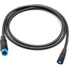 RUNCCI-YUN connettore di Prolunga a 4 Pin Ebike,Cavo Spina Femmina e Maschio Connettore Impermeabile a 4 Pin -M8 80cm