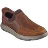 Skechers Men's Hands-Free Slip-ins Garza Dorado Sneaker, Marrone, 46 EU