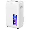 Turbionaire Deumidificatore Casa Muffa Turbionaire Senso N20 WiFi, 20L/24h, Purificazione tramite ionizzazione, Adatto fino a 45m², Timer, Modalità Sospensione, Tanica da 4.5L, Deumidificazione Smart, Silenzioso