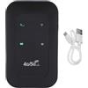 Tonysa Router Portatile, Hotspot Portatile 4G/5G, Dispositivo Hotspot Mobile WiFi Fast Connection Network, 300 Mbps, Supporto per LTE Cat4 Standard, 3200Mah, per Casa o Viaggi
