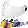 VCOROS Visiera Casco per Nolan X-803 X-802 X-702 X-661 X603,Sostituzione della Visiera della Lente del Casco del Parabrezza del Motociclo(Trasparente)