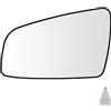 SENZEAL Vetro dello Specchietto Lato Guida Riscaldato con Piastra Portante per Opel Zafira B 2005-2008 1426545 1426546 (Sinistro)