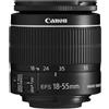 Canon Obiettivi EF-S 18-55mm f/3.5-5.6 IS II EF 18-55mm 3.5,