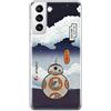 ERT GROUP custodia per cellulare per Samsung S21 originale e con licenza ufficiale Star Wars, modello BB 8 011 adattato in modo ottimale alla forma dello smartphone, custodia in TPU