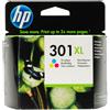 Hp Cartuccia D'Inchiostro Differenti Colori Ch564Ee 301 Xl 300 Pagine Originale
