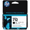 Hp Cartuccia D'Inchiostro Nero 3Ed70A 712 38Ml Originale