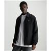 Calvin Klein Jeans Giacca Skater Con Monogramma Nera Uomo