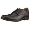 Clarks Berretto da Uomo Whiddon Oxford, Pelle di Mogano., 39.5 EU
