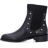 Martinelli Stivaletti Chelsea in pelle con borchie e tacco 3,5cm