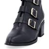 Martinelli Stivaletti in pelle con 3 cinturini e tacco 5,5cm