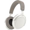 Sennheiser MOMENTUM 4 Wireless Cuffie: Bluetooth per telefonate cristalline,cancellazione adattiva del rumore, 60 h autonomia, suono personalizzabile e design pieghevole leggero, bianco, Over Ear